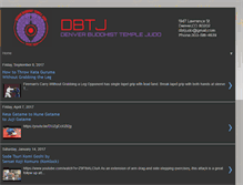 Tablet Screenshot of dbtjudo.com